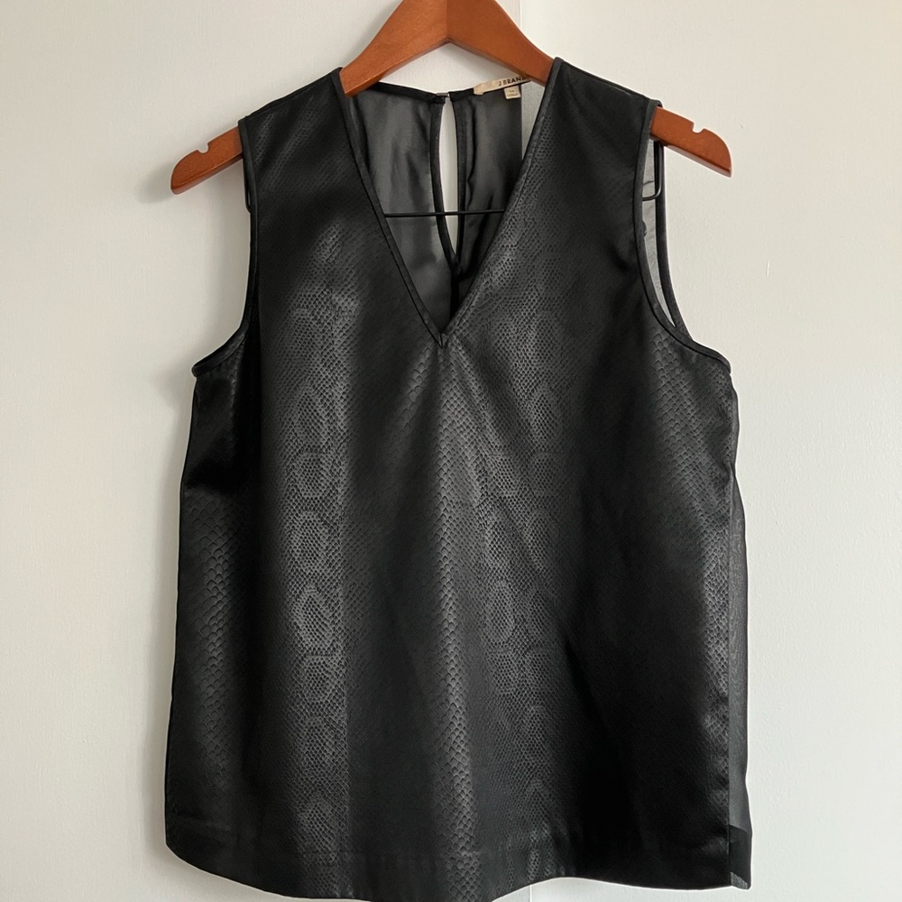 J Brand V-Neck Sleeveless Top Size M